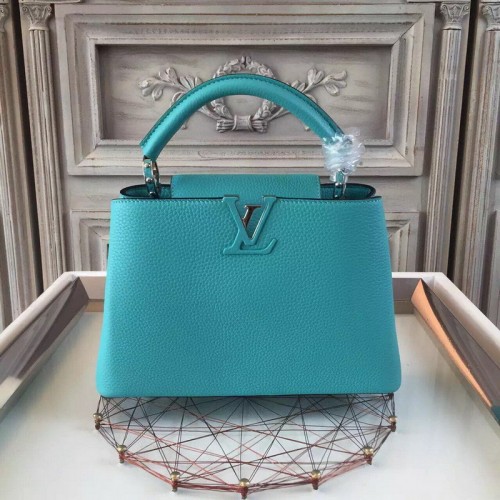 Louis Vuitton Capucines blue ciel